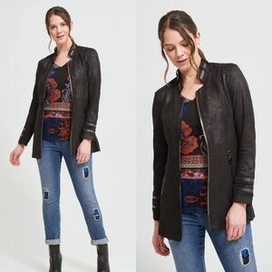 Joseph Ribkoff NWT Moto Jacket — Designer Chic Sz XL